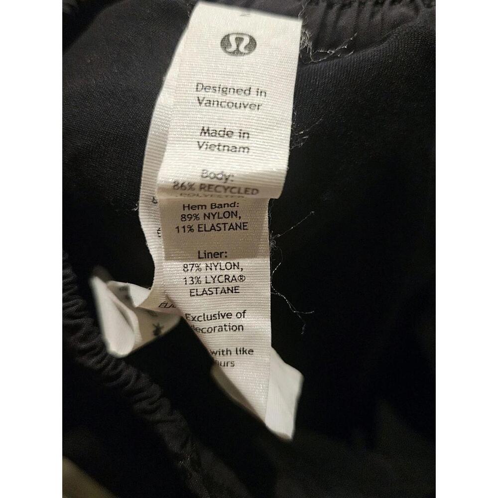 Lululemon Hotty Hot Skort BLACK High Rise HR Mini Skirt Shorts Mesh Swift Size 2 - Picture 6 of 6